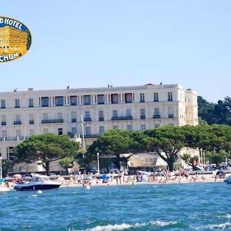 Grand Hotel - Magnifique Appartement Bord De Plage Centrale Arcachon Exterior foto
